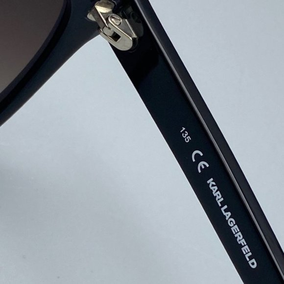 New KARL LAGERFELD KL865S Black Sunglasses - Picture 8 of 8